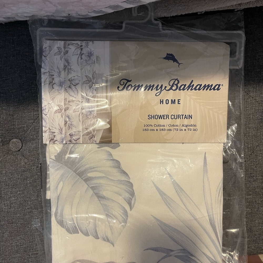 Tommy Bahama brand new shower curtain